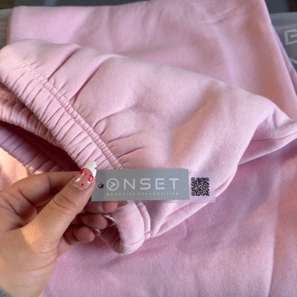 Onset Blush Pink Sweatpants - Picture 2 of 4